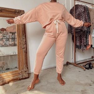 Pink track/sweatsuit. Not So Mummy